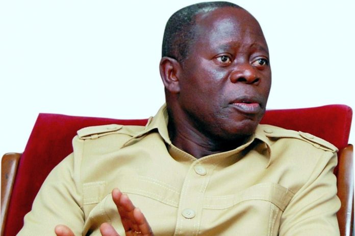 BREAKING: Edo election: 'I was moved to tears' - Oshiomhole breaks silence on Gov Obaseki’s victory