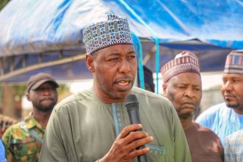 Military Disappointing In Borno Despite Support Given To Them, Says Governor Zulum