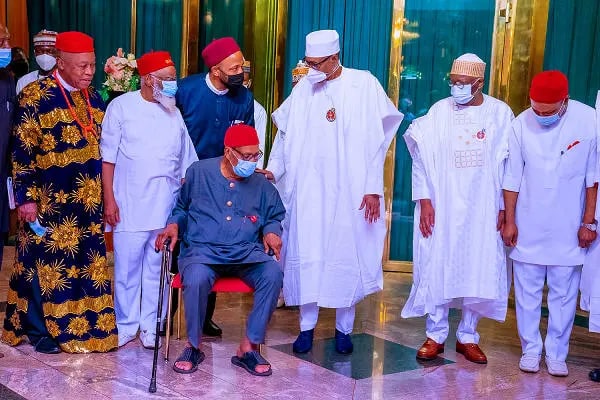 Buhari meets with South East Leaders