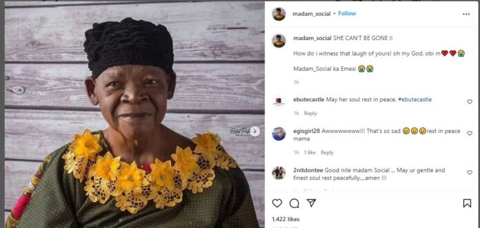 BREAKING: Social media comedienne, Madam Social is dead