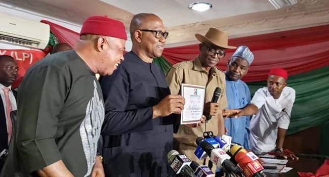 Peter Obi Gets Certificate Of Return As Labour Party Presidential Candidate – Channels Television