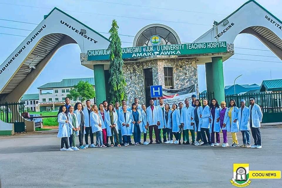 Anambra Ojukwu University Medicine graduation
