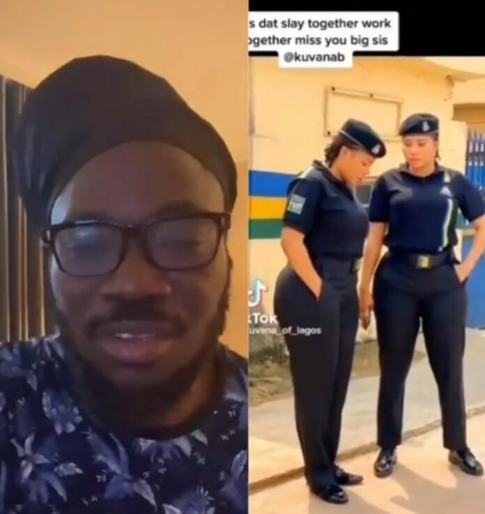 Daddy Showkey Faults Policewomen’s Suspension Over TikTok Video