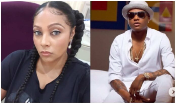 There's nothing outside - Psquare's wife, Lola warns Wizkid