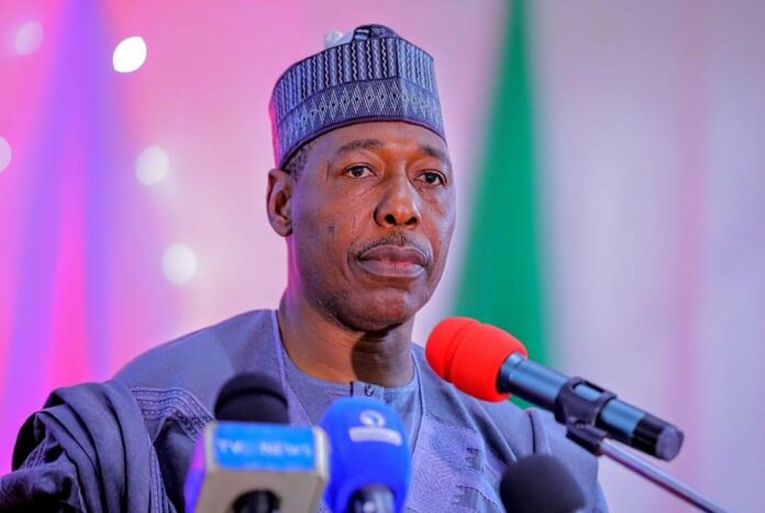 Zulum warns Borno APC, wants PDP campaign attackers arrested
