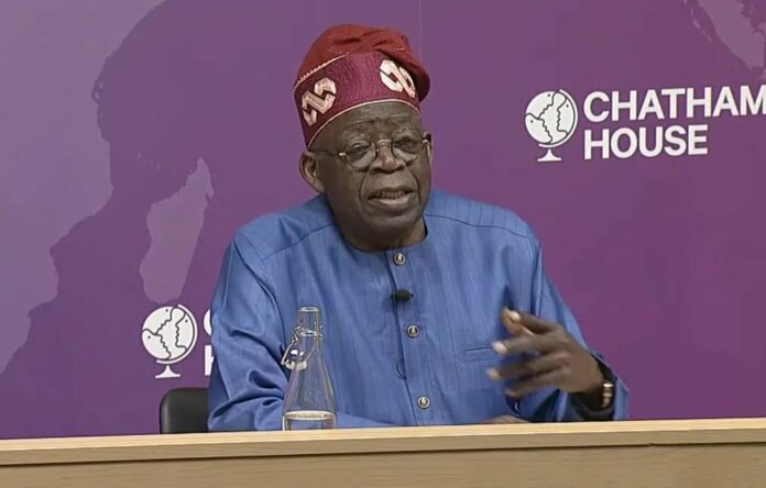 APC describes Tinubu's Chatham House outing as preview of what Nigerians should expect in 2023