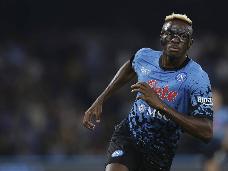 Friendly: Osimhen on target in Napoli's win against Crystal Palace