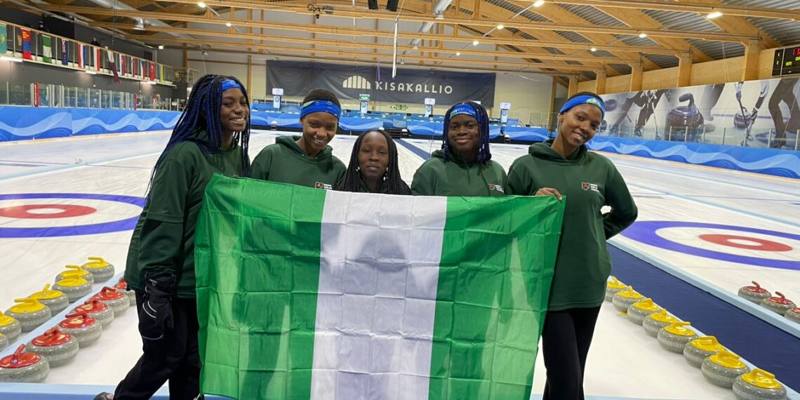 Nigerian Junior Curlers clinch Africa’s first 2024 Youth Winter Olympics ticket