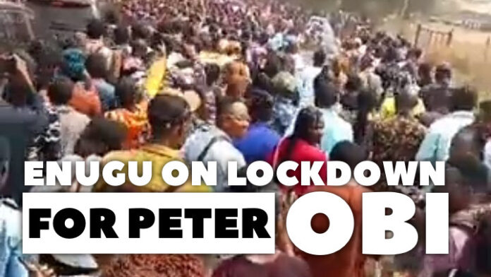 Enugu Crowd for Peter Obi