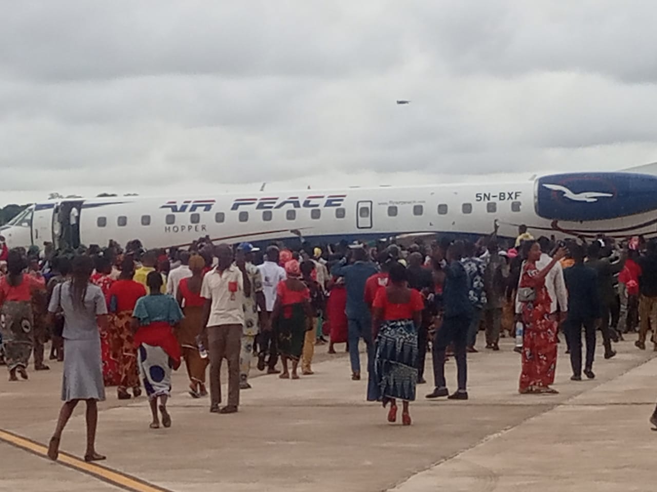 Ebonyi receives Air Peace inaugural flight 