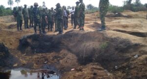 Army Uncovers 40 Illegal Oil Wells In Rivers