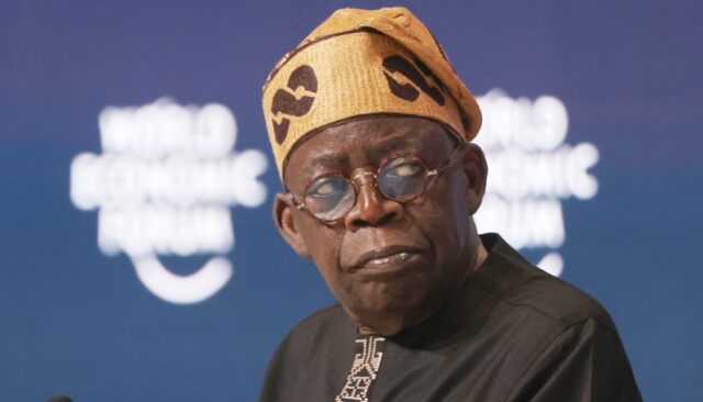 Tinubu compensating Nigerians with harsh economic policies President Bola Ahmed Tinubu at a World Economic Forum meeting in Riyadh on 28 April, 2024. © Fayez Nureldine/AFP