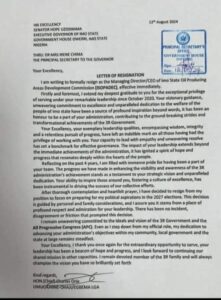 Managing Director of ISOPADEC, Charles Orie, Resigns to Pursue 2027 Political Aspirations