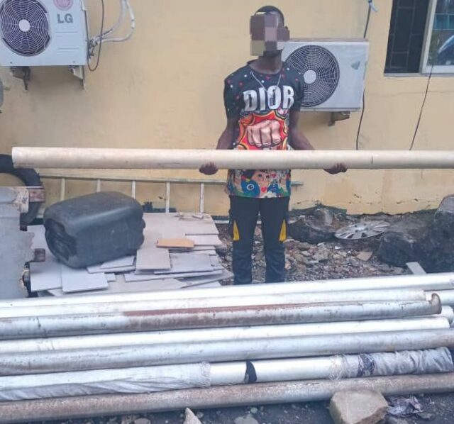 Police arrest Third Mainland Bridge vandal, hunt for others