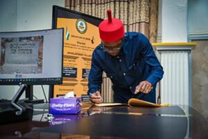 Governor Soludo swears in Law Mefor as Commissioner for Information