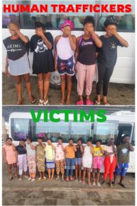 NIDCOM Rescues Another 17 Trafficked Girls, Traffickers Arrested in Ghana