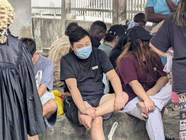 EFCC arraigns 14 Filipinos for cyber-terrorism, fraud in Lagos GkOfPPIW4AAFiQ0