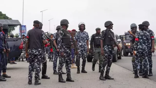 Police Disperse Protest Against Emergency Rule In Rivers