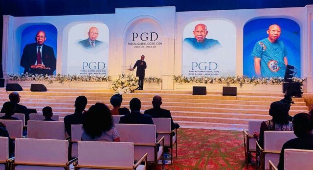 N.E.S.H. Foundation Celebrates a NESH Titan, PASCAL GABRIEL DOZIE, CON,KSS, aka PGD 