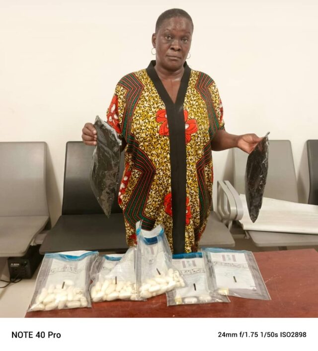 NDLEA arrests Iran-bound woman with cocaine in private part, stomach 560fd275 bd13 415d a452 0d8e54fee932