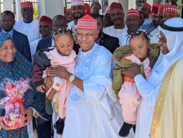 Separated conjoined twins Hassana, Hussaina return to Kano after Saudi surgery