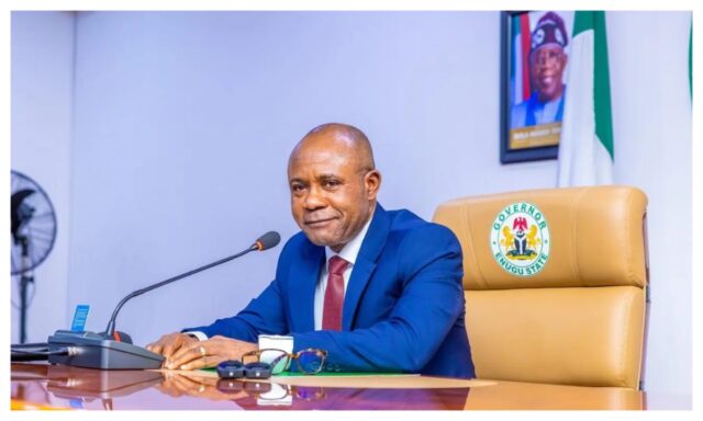 Enugu Gov Mbah visits Tinubu after defection