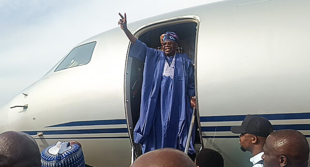 President Tinubu Returns To Abuja After Counterterrorism Meeting In Rome • Channels Television