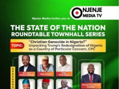 Int’l Pressure Mounts as Njenje Media TV London Hosts Roundtable on Alleged Christian Genocide and Nigeria’s CPC Redesignation