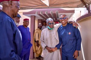 Peter Obi Meets Professor Ango Abdullahi and Former Head of State Ibrahim Babangida, Calls for National Unity and Youth Empowerment