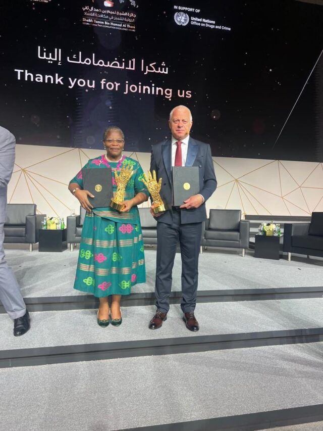 Oby Ezekwesili Bags 2025 International Anti Corruption Excellence Lifetime Achievement Award Oby Ezekwesili Bags 2025 International Anti Corruption Excellence Lifetime Achievement Award