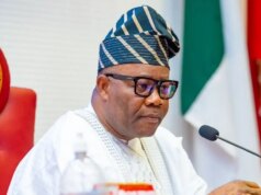 Petrol tanker crashes into Akpabio’s convoy, kills police dispatch rider Petrol tanker crashes into Akpabio’s convoy, kills police dispatch rider