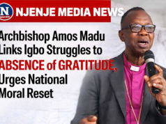 Archbishop Amos Madu Links Igbo Struggles to Absence of Gratitude, Urges National Moral Reset – Njenje Media Archbishop Amos Madu