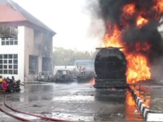 Fire Guts Petrol Tankers and Tricycles in Kano State Fresh Kano fire kills three, razes filling station, tanker