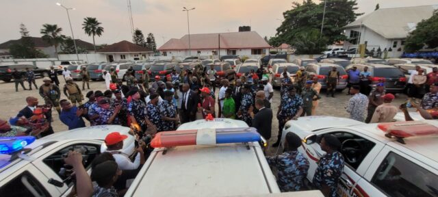 Anambra Police Command Receives 30 Hilux Patrol Vehicles From the State Government