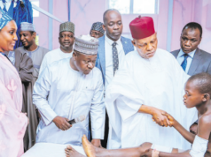 VP Kashim Shettima Visits Maiduguri Blast Victims, Vows Stronger Action Against Terrorism