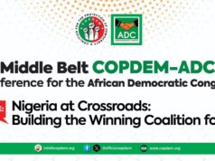 COPDEM, ADC to Host “Nigeria at Crossroads” Conference in Jos Ahead of 2027 Elections