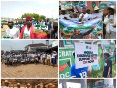Village Boys Movement Demands ADC Grant Peter Obi Presidential Ticket in Nationwide March, Mobilises For ADC Registration