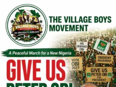 VBM Unveils “Give Us Peter Obi” March in Abuja