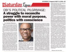 Obi’s Political Pilgrimage — Valentine Obienyem