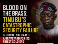 Blood on the Brass: Tinubu’s Catastrophic Security Failure Is Turning Nigeria Into a Graveyard for Its Finest Soldiers — Maazi Tochukwu Ezeoke