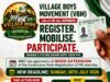 Village Boys Movement Welcomes INEC’s CVR Extension, Calls for Mass Registration