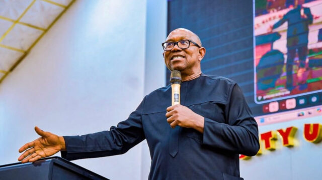 Peter Obi Says Tinubu Is "Tired" and Should Leave Office After 2027